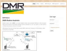 Tablet Screenshot of dmr-radios.com